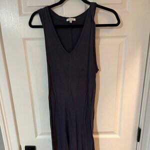 Z Supply long navy blue dress
